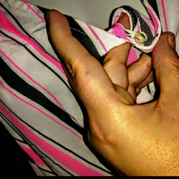 Design Recipe Top Size Large Stripe High Low Racerback NWOT - Picture 9 of 11